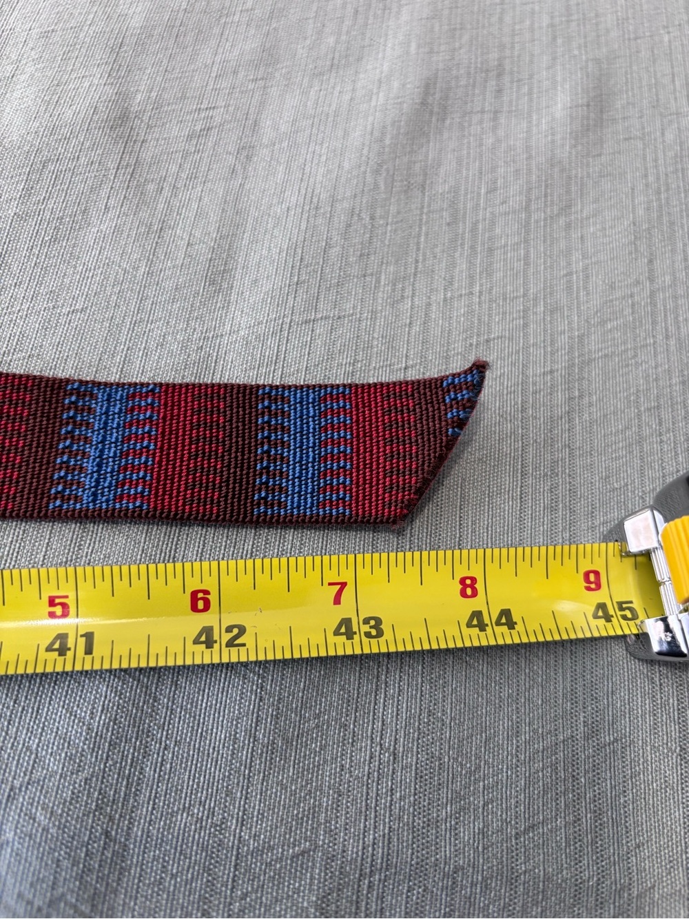 Patagonia Red and Blue Woven Webbing Belt 36 NWOT - Picture 7 of 8